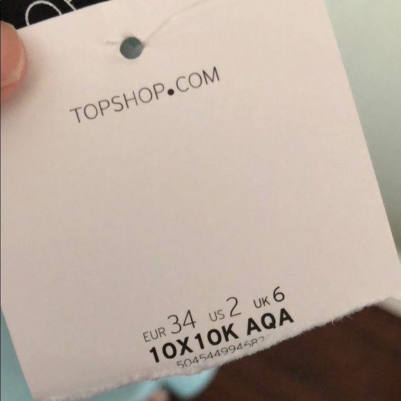 Top Shop Aqua Dress - Picture 4 of 4